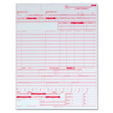 TOPS™ Ub04 Hospital Insurance Claim Form, 8.5 X 11, 1-page, 2,500 Forms freeshipping - TVN Wholesale